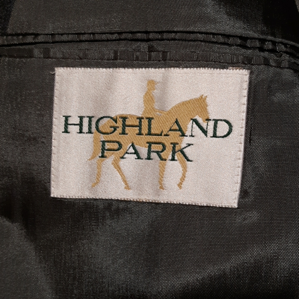 ⬇️$25 Highland Park blazer mens 46L - Picture 3 of 7